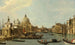 Venedig L'embouchure du Grand Canal depuis l'est - Canaletto — Ansicht des Kunstwerks