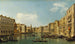 Venedig, der Große Kanal des Palazzo Foscari an der Carità - Canaletto — Ansicht des Kunstwerks