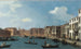Ansicht des Kanals von Santa Chiara in Venedig - Canaletto — Ansicht des Kunstwerks