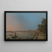 Westminster depuis la terrasse de Somerset House - Canaletto — gerahmtes Bild an der Wand