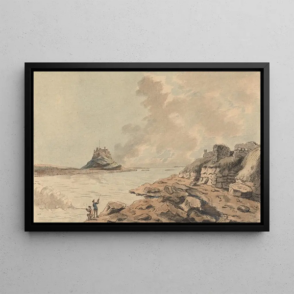 Capt Francis Grose - Holy Island and Castle Northumberland.webp