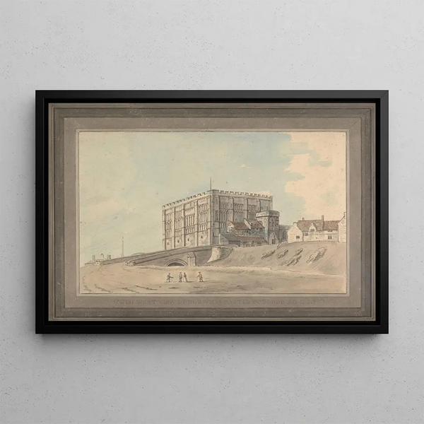 Capt Francis Grose - South West View of Norwich Castle.webp