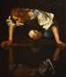 Narcisse - Le Caravage — Ansicht des Kunstwerks