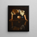 Narcisse - Le Caravage — gerahmtes Bild an der Wand