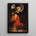 Matthäus und der Engel - Caravaggio — gerahmtes Bild an der Wand
