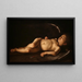 Cupidon endormi - Le Caravage — gerahmtes Bild an der Wand
