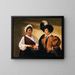 Der Seher - Le Caravage — gerahmtes Bild an der Wand
