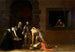 Die Enthauptung des Johannes des Täufers - Caravaggio — Ansicht des Kunstwerks