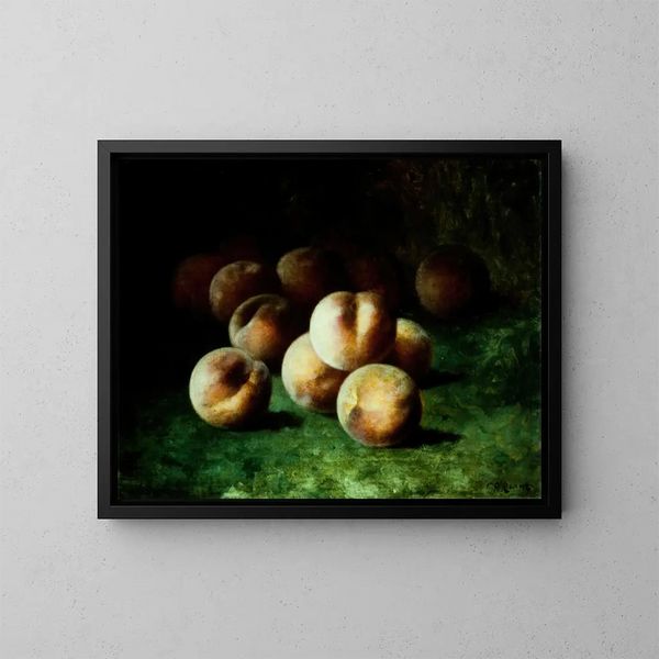 Pfirsiche - Carducius Plantagenet Ream — gerahmtes Bild an der Wand