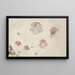 Studien von Blumen in Violett und Rosa - Carel Adolph Lion Cachet — gerahmtes Bild an der Wand