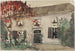 Haus mit Garten und rotem Baum - Carel Adolph Lion Cachet — Ansicht des Kunstwerks