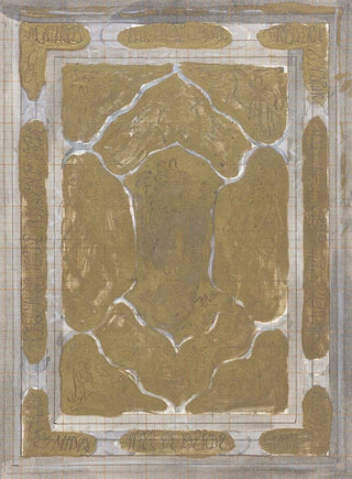 Carel Adolph Lion Cachet - Ontwerp voor boekband voor Oranje gedenkboek.webp