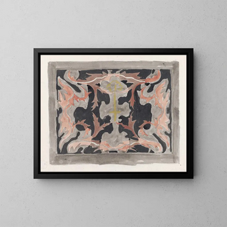 Carel Adolph Lion Cachet - Ontwerp voor een kleed.webp