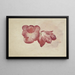 Zwei rote Tulpen - Carel Adolph Lion Cachet — gerahmtes Bild an der Wand