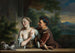 Ein Mann, der versucht, eine Frau zu küssen - Carel de Moor — Ansicht des Kunstwerks
