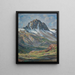 Mont Strike - Carl Albert von Salis — gerahmtes Bild an der Wand
