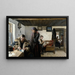 Der Arzt ruft an - Carl Aspelin — gerahmtes Bild an der Wand