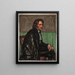 Portrait de Thorvaldsen en costume de l'Académie de San Luca - Carl Balsgaard — gerahmtes Bild an der Wand