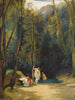 Frauen beim Baden im Park von Terni - Carl Blechen — Ansicht des Kunstwerks