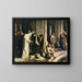 Der Christus, der am Teich Bethesda heilt - Carl Bloch — gerahmtes Bild an der Wand