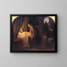 La fille de Jaïrus - Carl Bloch — gerahmtes Bild an der Wand
