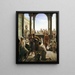 Transformer l'eau en vin - Carl Bloch — gerahmtes Bild an der Wand