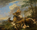 Jagd auf den Bären - Carl Borromäus Andreas Ruthart — Ansicht des Kunstwerks