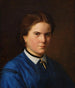 Portrait von Klara Schrader - Carl Christian Vogel von Vogelstein — Ansicht des Kunstwerks