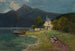 Landschaft mit einem See in den Bergen - Carl Ernst Morgenstern — Ansicht des Kunstwerks