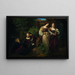 Torquato Tasso und die beiden Leonores - Carl Ferdinand Sohn — gerahmtes Bild an der Wand