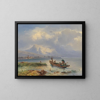 Carl Franz Emanuel Haunold - Heimkehr nach der Heuernte.webp