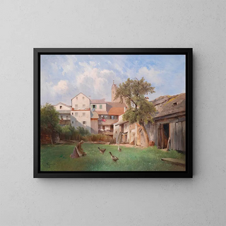 Carl Franz Emanuel Haunold - Hof des Seifensiederhauses in Tittmoning.webp