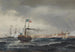 Besuch des Königs von Schweden in Kronborg - Carl Frederik Sørensen — Ansicht des Kunstwerks