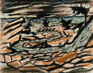 Küstenlandschaft - Carl Fredrik Hill — Ansicht des Kunstwerks