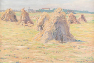 Carl Friedrich Felber - Hay harvest near Dachau.webp