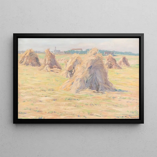 Carl Friedrich Felber - Hay harvest near Dachau.webp