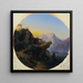 L'ermite - Carl Geyling — gerahmtes Bild an der Wand