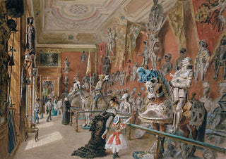 Carl Goebel the younger - Die Rstkammer II der Ambraser Sammlung.webp