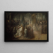 Krönung von Gustave III - Carl Gustaf Pilo — gerahmtes Bild an der Wand