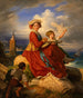 Die Frau des Fischers von Nettuno - Carl Gustaf Plagemann — Ansicht des Kunstwerks