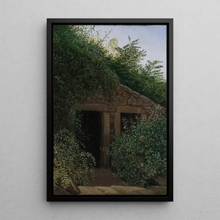 Carl Gustav Carus - An Overgrown Mineshaft.webp