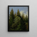 Sapins - Carl Gustav Carus — gerahmtes Bild an der Wand