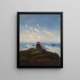 Carl Gustav Carus - Wanderer on the Mountaintop.webp