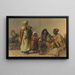 La Répétition, Kairo - Carl Haag — gerahmtes Bild an der Wand
