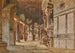 Der innere Flur der Kuppel des Felsendoms in Jerusalem - Carl Haag — Ansicht des Kunstwerks