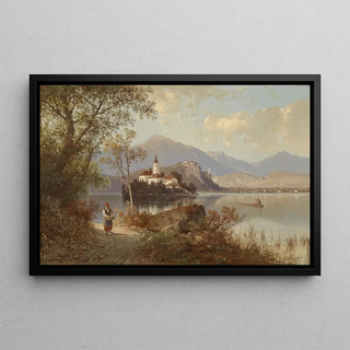 Carl Hasch - Blick auf den Bleder See.webp