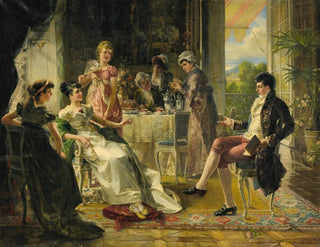 Carl Herpfer - Repartee On A Summer Afternoon.webp