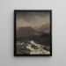 Regenlandschaft - Carl Höflmayr — gerahmtes Bild an der Wand