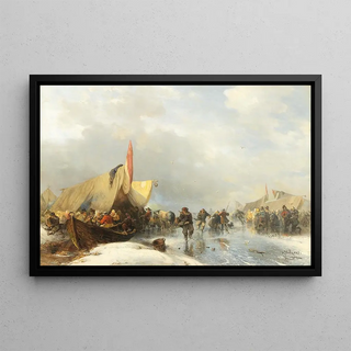Carl Hilgers - Winter Pleasures On The Ice.webp