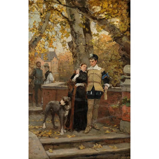 Carl Hoff - Vor dem Ausmarsch.webp